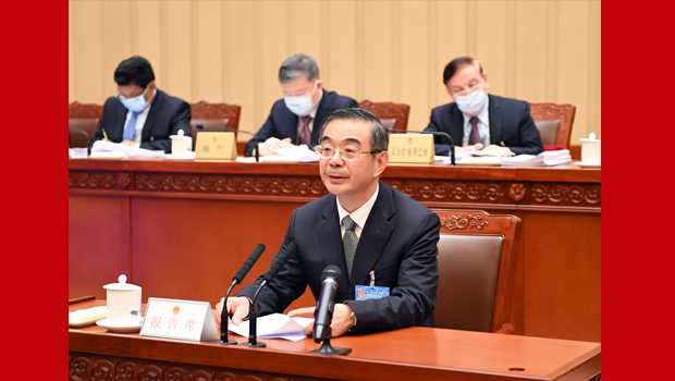 周强就民诉法修正草案向全国人大常委会作说明