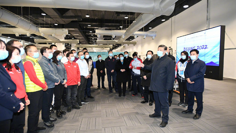 习近平：传播冬奥消息，讲好中国故事