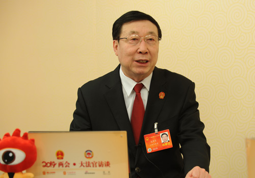 2014年3月10日 全国人大代表,山西高院院长左世忠访谈