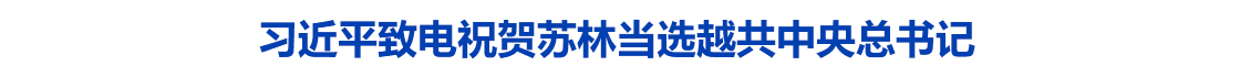 习近平致电祝贺苏林当选越共中央总书记