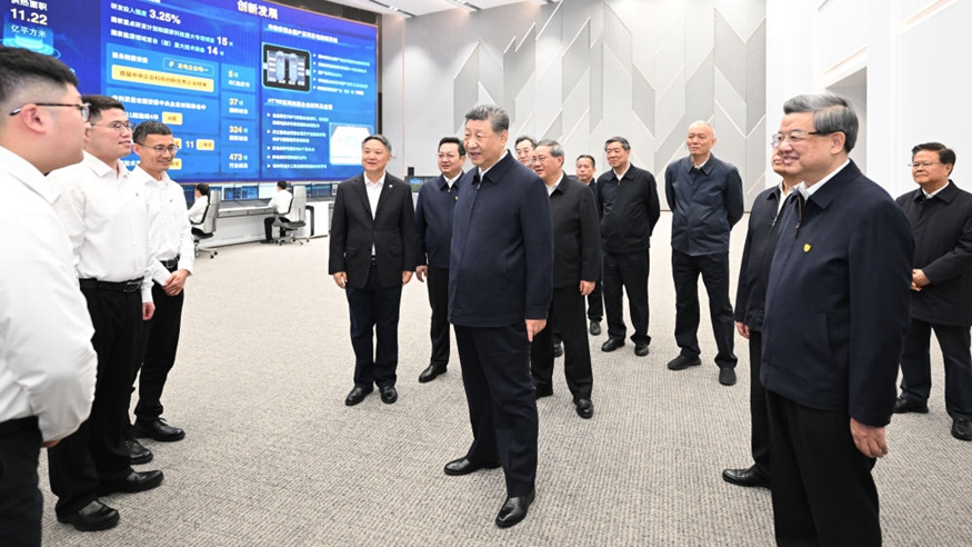 习近平在河北雄安新区考察