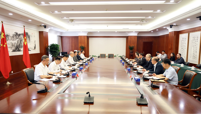 张军与中国作协主席、党组书记张宏森一行座谈 携手繁荣文学创作 ...