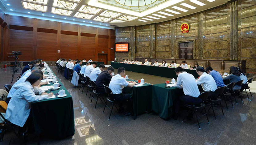 张军参加最高法办公厅党总支树立和践行正确政绩观学习教育党员大...