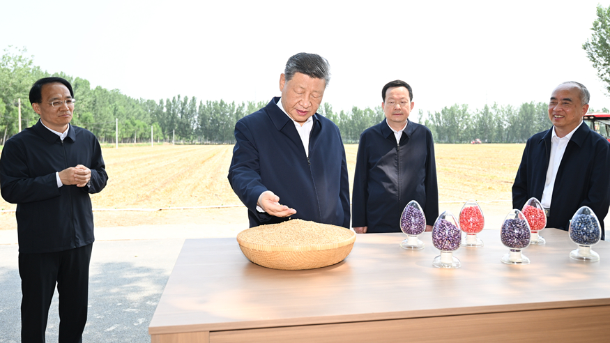 习近平在山东德州考察
