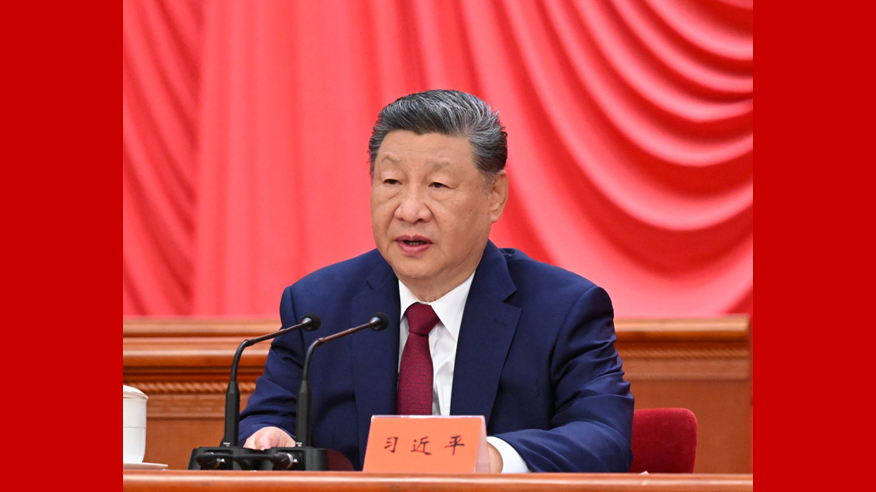 纪念中国工农红军长征胜利90周年大会在京隆重举行 习近平出席大...